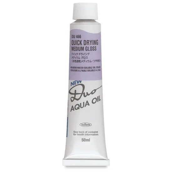 Holbein Duo Aqua Oil Quick Drying Medium Paste - Gloss, 50 ml tube {2}