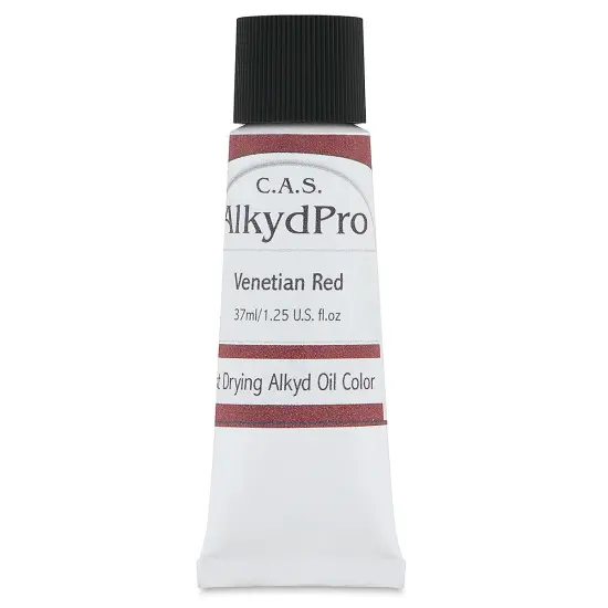 CAS AlkydPro Fast-Drying Alkyd Oil Color - Venetian Red, 37 ml tube {1}