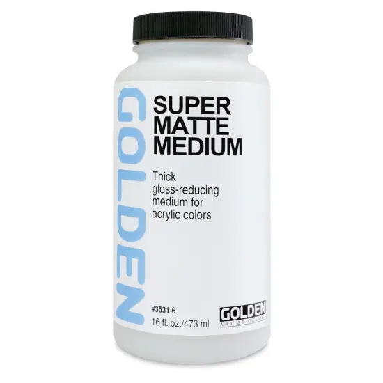 Golden, 16 oz Jar-Super Loaded Matte Medium {2}