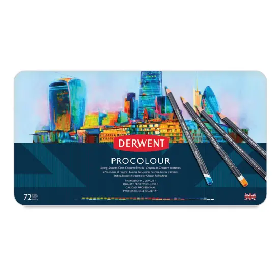 Derwent ProColour Colored Pencils - Set of 72 {1}