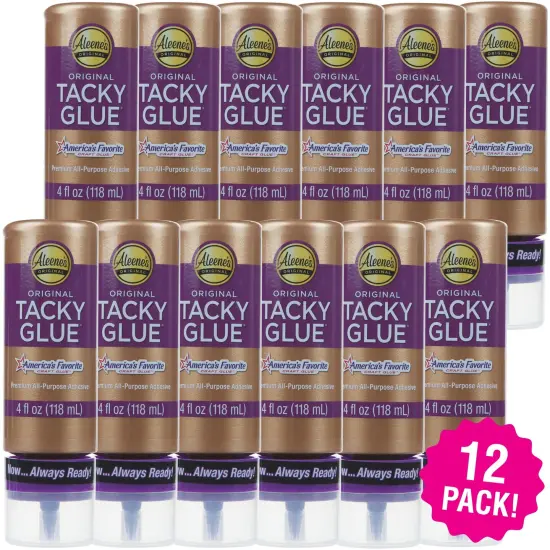 Multipack of 12 - Aleene's Always Ready Original Tacky Glue-4oz {1}