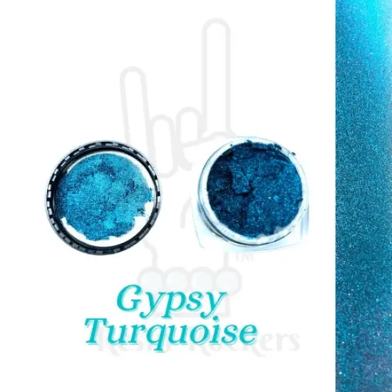 Resin Rockers Premium Chrome Pigment Powder Gypsy Turquoise {1}