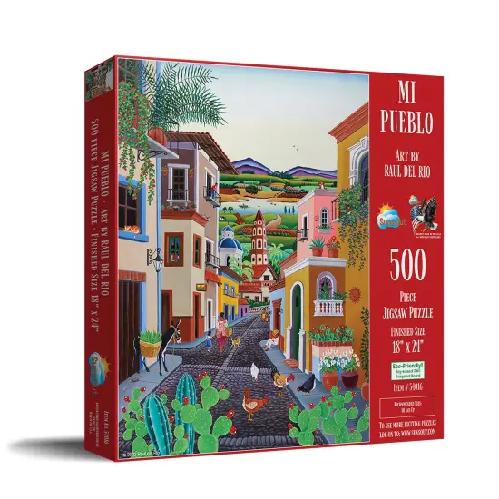 Sunsout My Village 500 pc Jigsaw Puzzle 54016 {3}