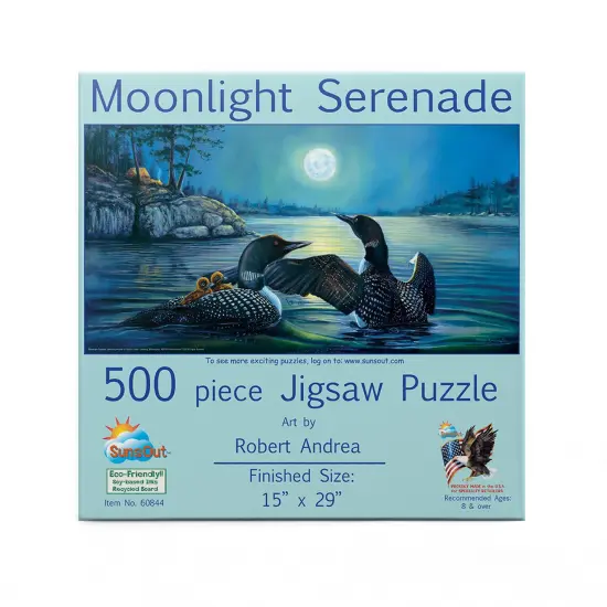 Sunsout Moonlight Serenade 500 pc Jigsaw Puzzle 60844 {4}