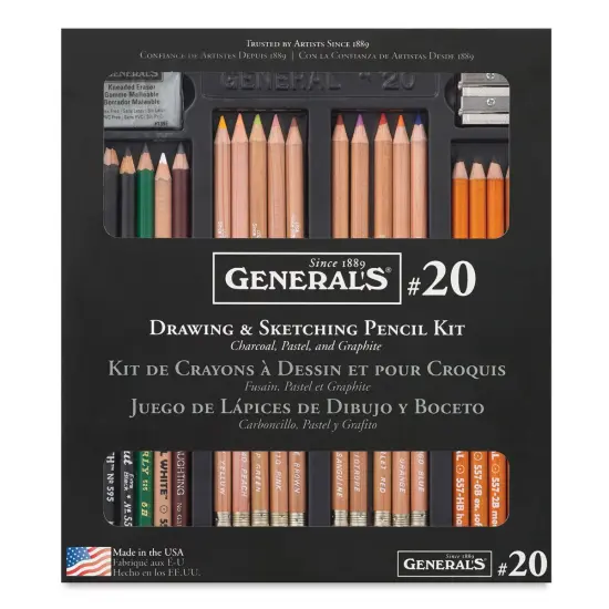 General's Classic Drawing and Sketching Kit No. 20 {1}