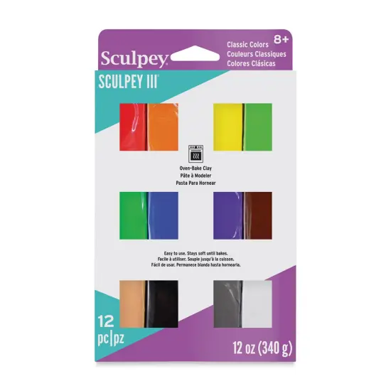 Sculpey III Set - Classics, Set of 12 {1}