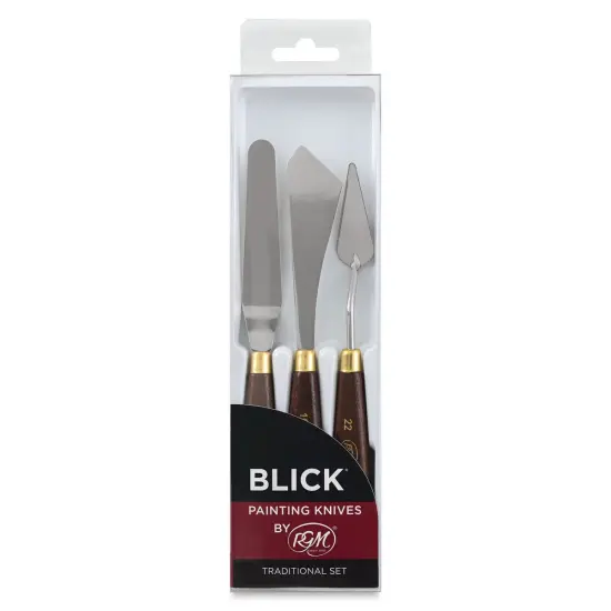 Blick Painting Knives - Traditional Knives, Set of 3 {1}