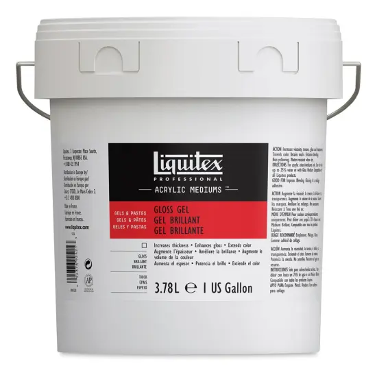 Liquitex Medium - Gel Medium, Gloss, 128 oz {1}