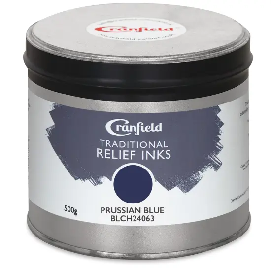 Cranfield Traditional Relief Ink - Prussian Blue, 500 g {1}