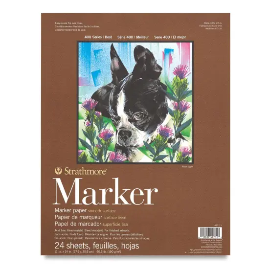 Strathmore 400 Series Marker Pad - 11" x 14", 24 sheets {2}