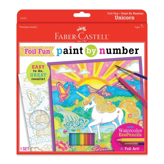 Faber-Castell Color By Number Set - Unicorn Fun {1}