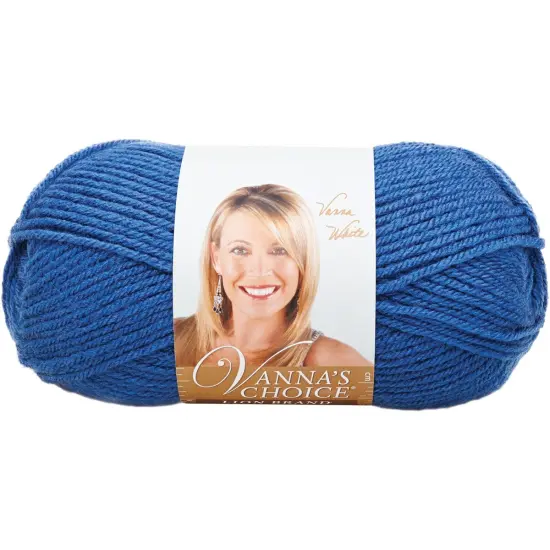 (3 Pack) Lion Brand Vanna's Choice Yarn - Colonial Blue {2}