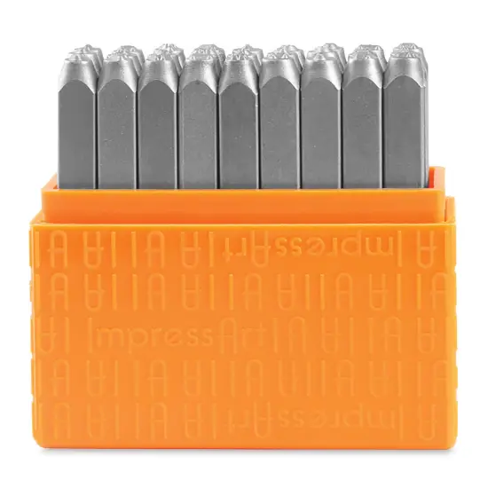ImpressArt Letter and Number Stamp Set - Bridgette, Uppercase Letters, Set of 27 {2}