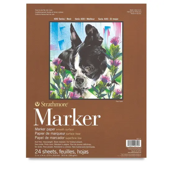 Strathmore 400 Series Marker Pad - 11" x 14", 24 sheets {1}