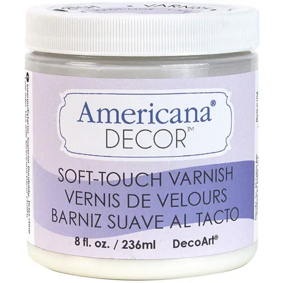 DecoArt Americana Decor Soft Touch Varnish-8oz {1}