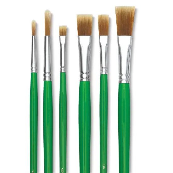 Blick Golden Nylon Brush Set - Set of 6 {1}