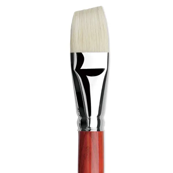 Da Vinci Maestro 2 Hog Bristle Brush - Slant, Long Handle, Size 24 {1}