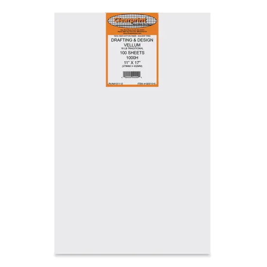 Clearprint Drafting Velllum - 11" x 17", 100 Sheets {1}