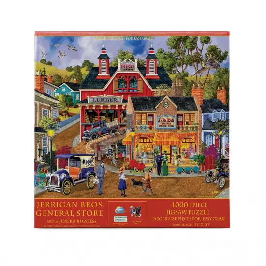 Sunsout Jerrigan Bros General Store 1000 pc Large Pieces Jigsaw Puzzle 38971 {4}