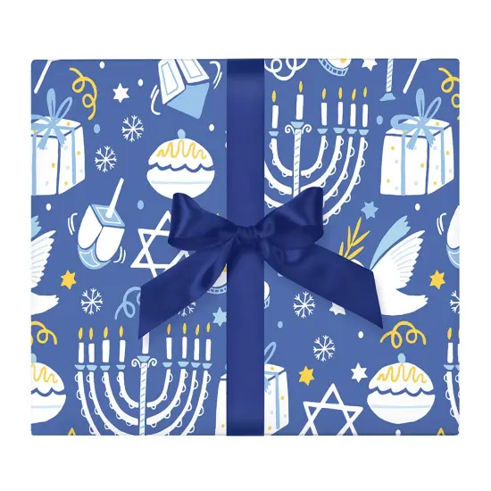 Wrapping Paper - Hanukkah - 3 Sheets {1}