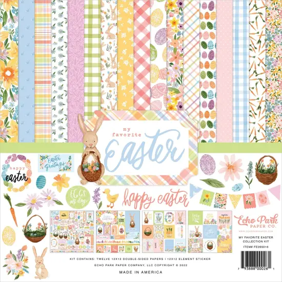 Echo Park Collection Kit 12"X12"-My Favorite Easter {1}