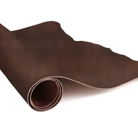 ELW Genuine Leather Vegetable Tanned 8-9 oz. (3.2-3.6mm) Size 6&rdquo; to 14 SQ FT Full Grain Veg Tan Leather AB Grade Cowhide, Heavy Weight, Tooling, Carving, DIY, Holster, Stamping {6}