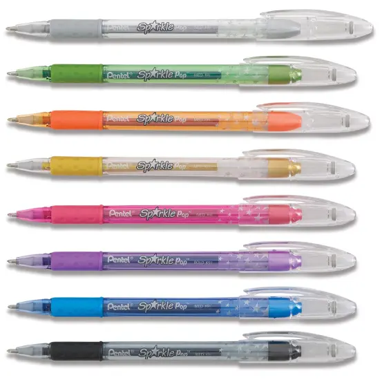 Pentel Sparkle Pop Pens - Set of 8 {2}