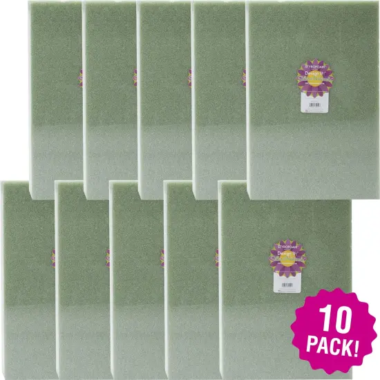 Styro Block 18"X12"X2" 10/Pkg {1}