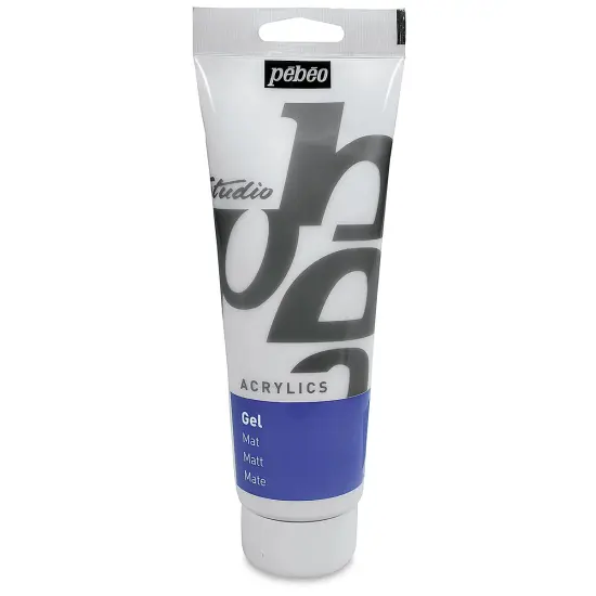 Pebeo Studio Gel Medium - Matte Gel, 250 ml jar {1}