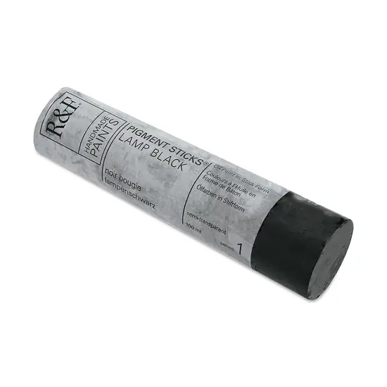 R&F Pigment Stick - Lamp Black, 100 ml stick {2}