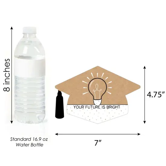 Big Dot of Happiness Bright Future - Graduation Decorations DIY Party Essentials - Set of 20 {6}