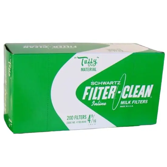 Small Milk Strainer Filter Disks Quick Flow USA Made 4 9/16" Pack of 200 {4}