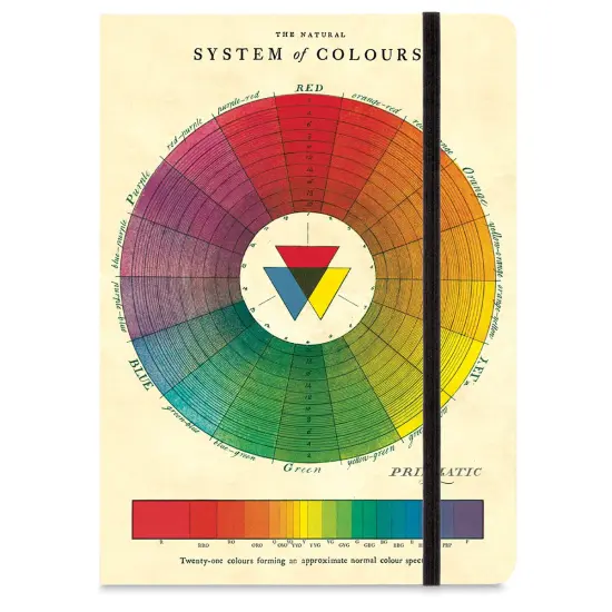 Cavallini Color Wheel Large Notebook {1}