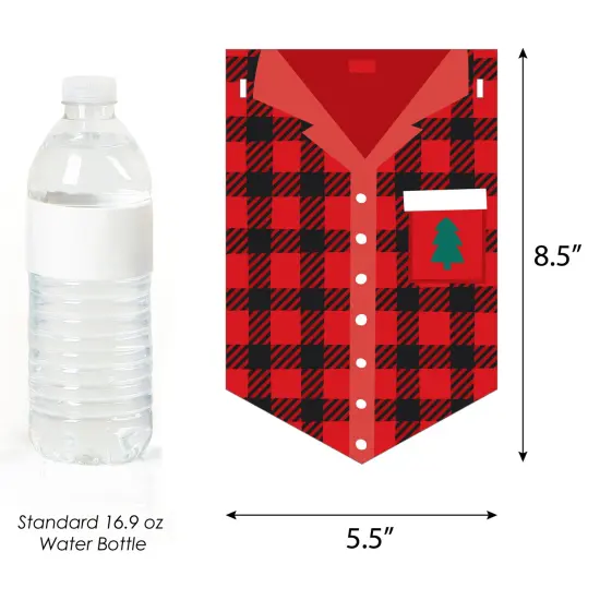 Big Dot of Happiness Christmas Pajamas - Holiday Plaid PJ Party Bunting Banner - Party Decorations - Christmas Pajama Party {3}