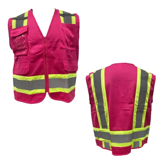 High Visibility Waistcoat Reflective Jacket | RADYAN&reg; {5}