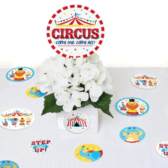 Big Dot of Happiness Carnival - Step Right Up Circus - Carnival Themed Giant Circle Confetti - Party Decorations - Large Confetti 27 Count {7}