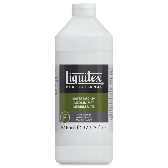 Liquitex Fluids Acrylic Medium - Matte, 32 oz bottle {2}