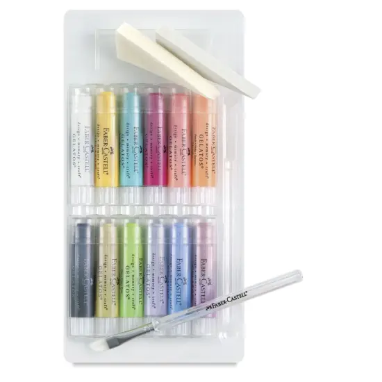 Faber-Castell Gelatos Sets - Assorted Pastel Colors, Set of 15 {2}