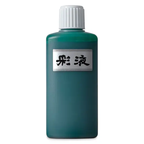 Aitoh Boku-Undo Suminagashi Marbling Ink - Green, 6.75 oz, Bottle {1}