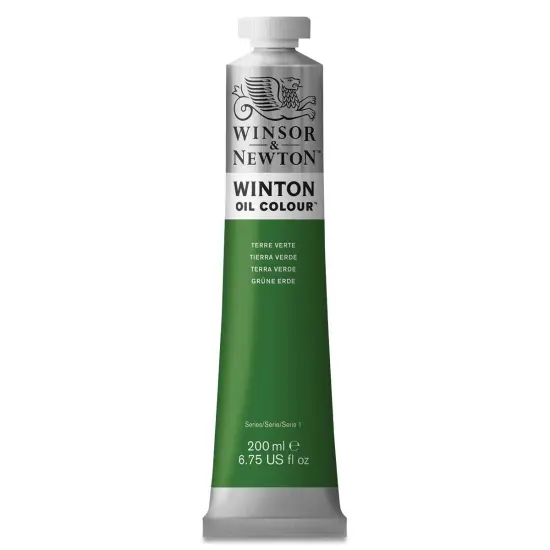 Winsor & Newton Winton Oil Color - Terre Verte, 200 ml tube {1}