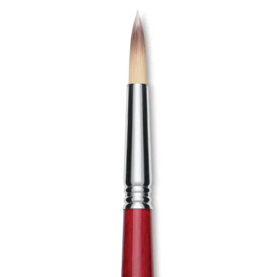 Escoda Opera Takatsu Synthetic Brush - Round, Long Handle, Size 14 {1}