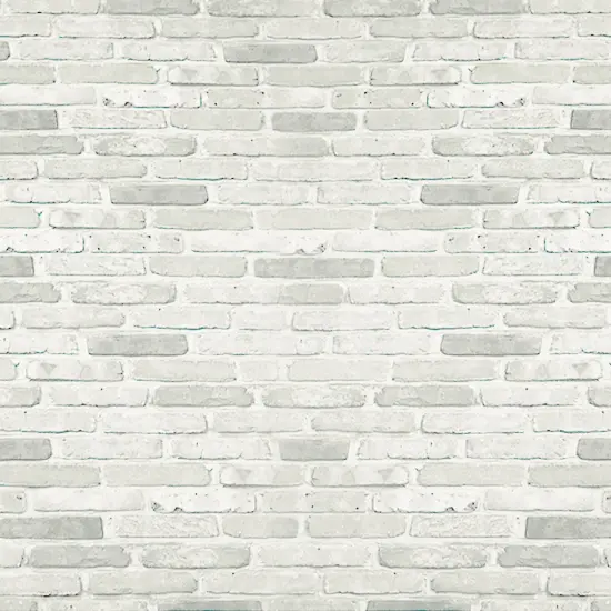 Fadeless Design Roll - White Brick, 48" x 50 ft {1}