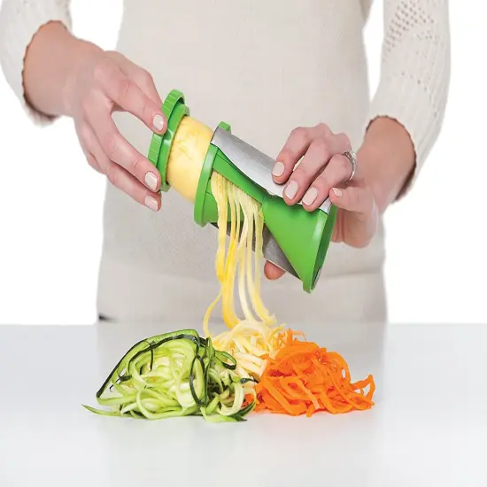 HIC Kitchen Spiral Vegetable Slicer {6}