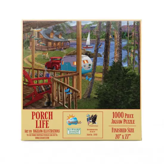 Sunsout Porch Life 1000 pc Jigsaw Puzzle 31918 {4}