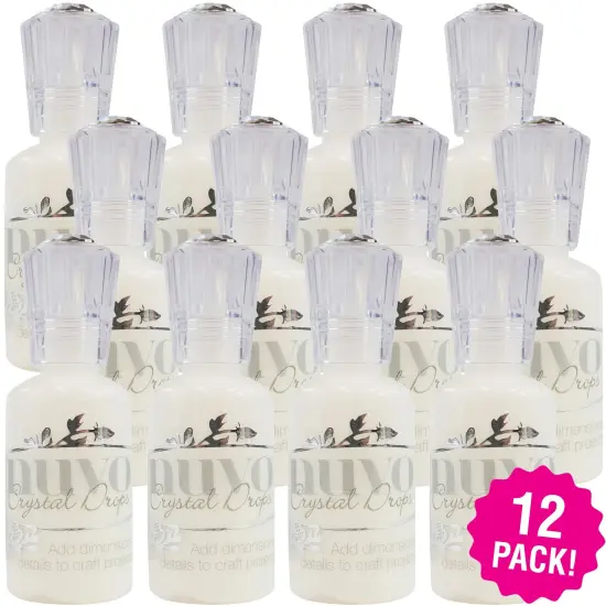 Multipack of 12 - Nuvo Crystal Drops 1.1oz-Gloss White {2}