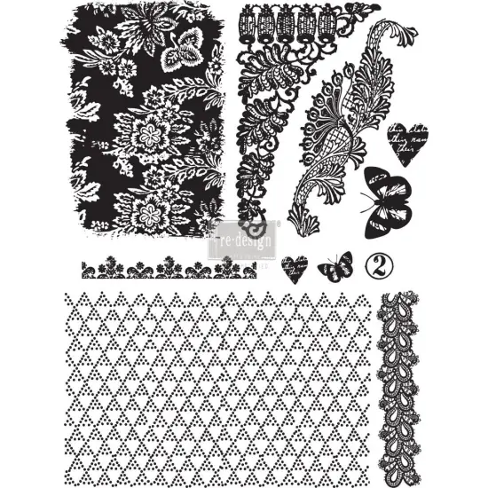 Redesign Adhesive Transfer Rustic Elegance 17x23655350637309 {1}