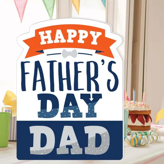 Big Dot of Happiness Happy Father's Day - We Love Dad Giant Greeting Card - Big Shaped Jumborific Card {3}