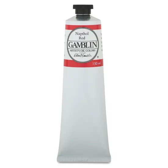 Gamblin Artist's Oil Color - Naphthol Red, 150 ml tube {1}