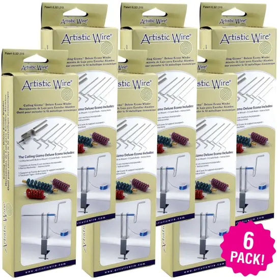 Multipack of 6 - Deluxe Coiling Gizmo {1}