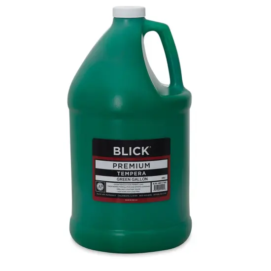 Blick Premium Grade Tempera - Green, Gallon {1}
